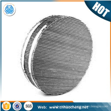 CY hastelloy structured packing woven wire mesh CH3COOH extract packing filter mesh